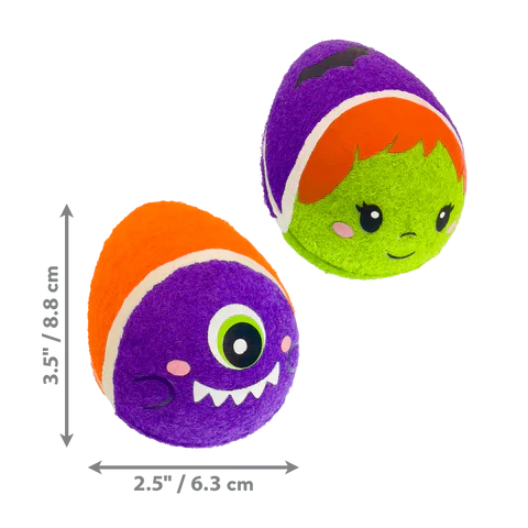 Halloween Kong Airdog Squaker Egg 2pk M