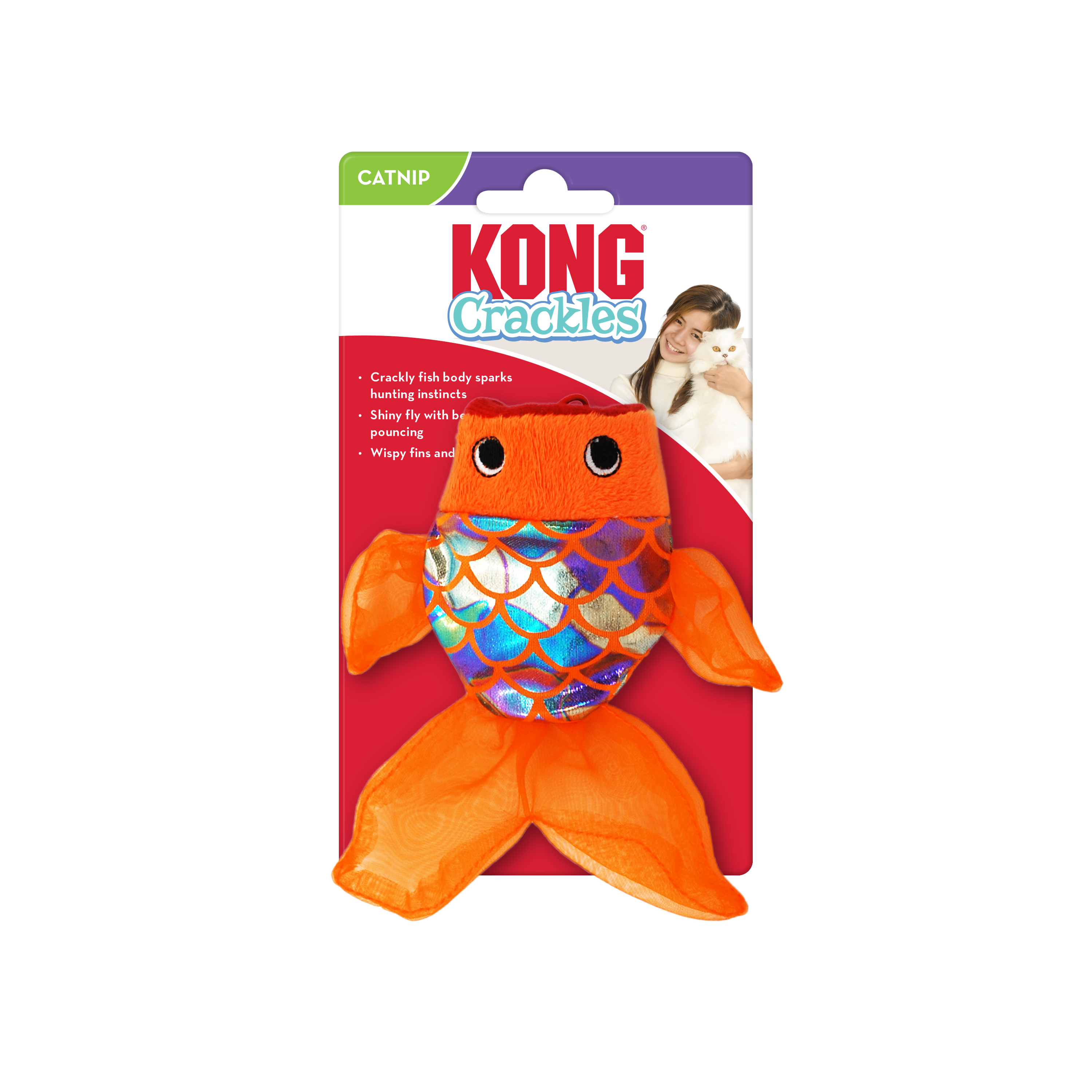 Kong Cat Crackles Gulpz