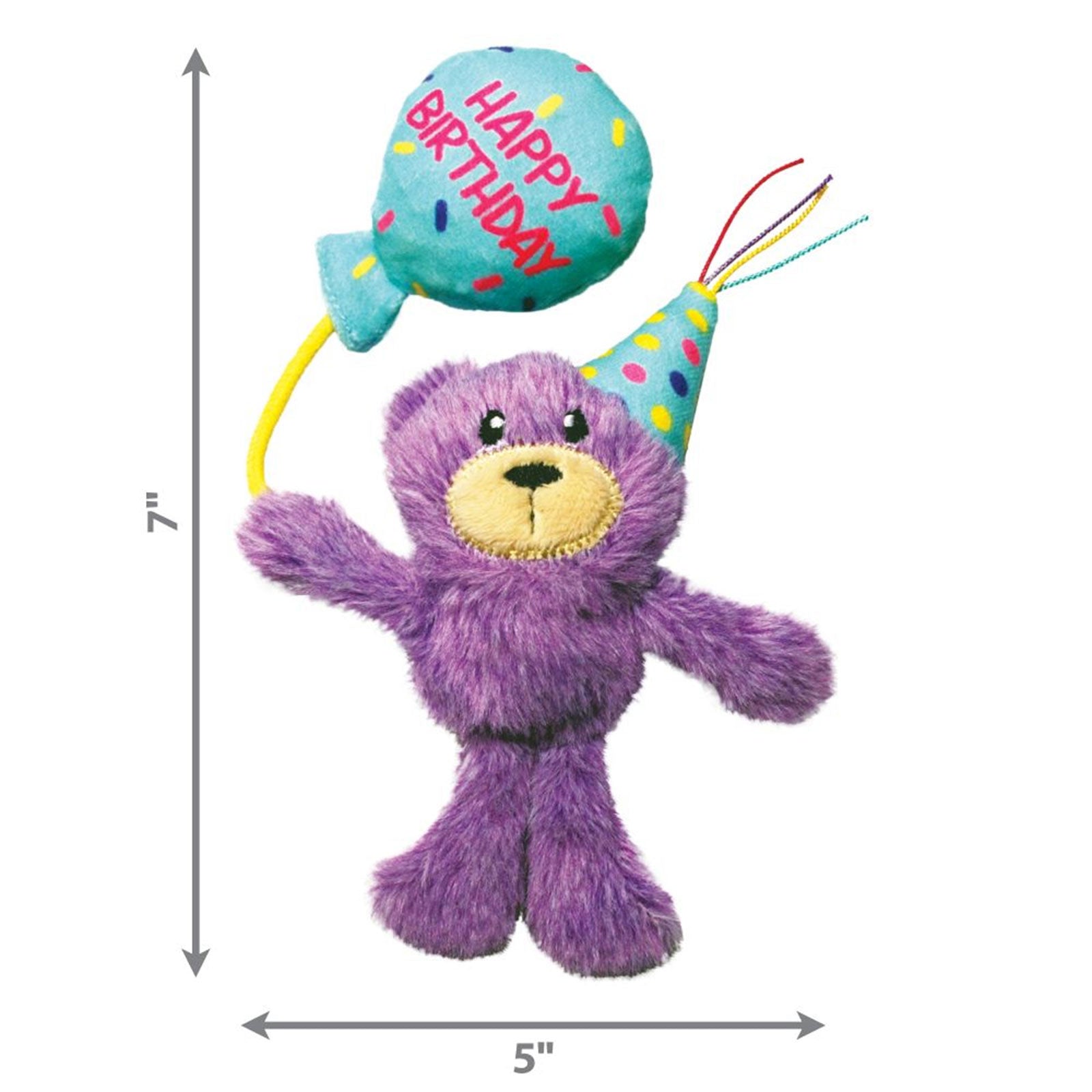 Kong Cat Toy Birthday Teddy