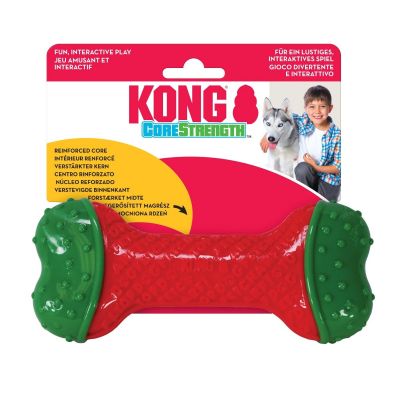 Kong Christmas Holiday Corestrength Bone Dog Toy