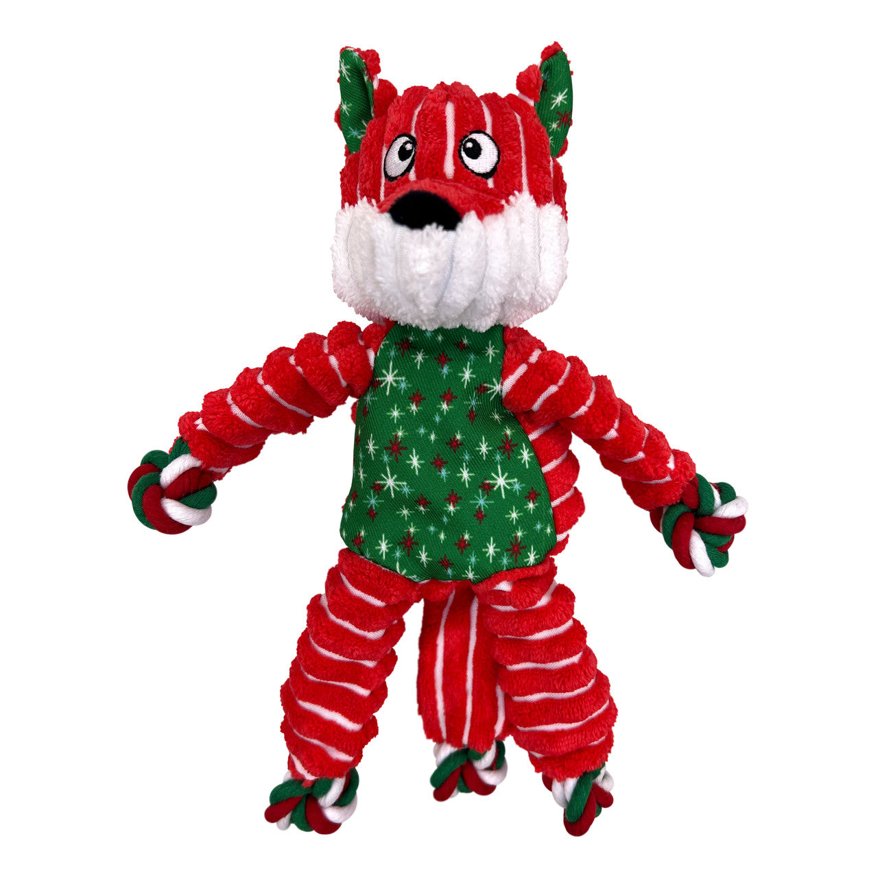 Kong Holiday Floppy Knots Fox Small/Medium