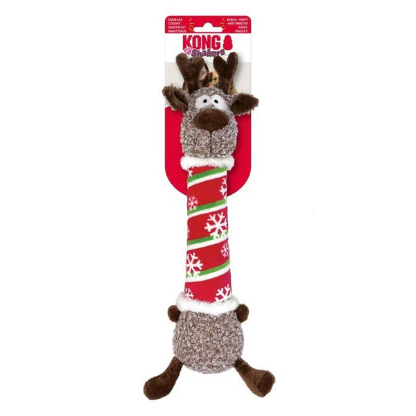 Kong Holiday Shakers Luvs Reindeer Medium