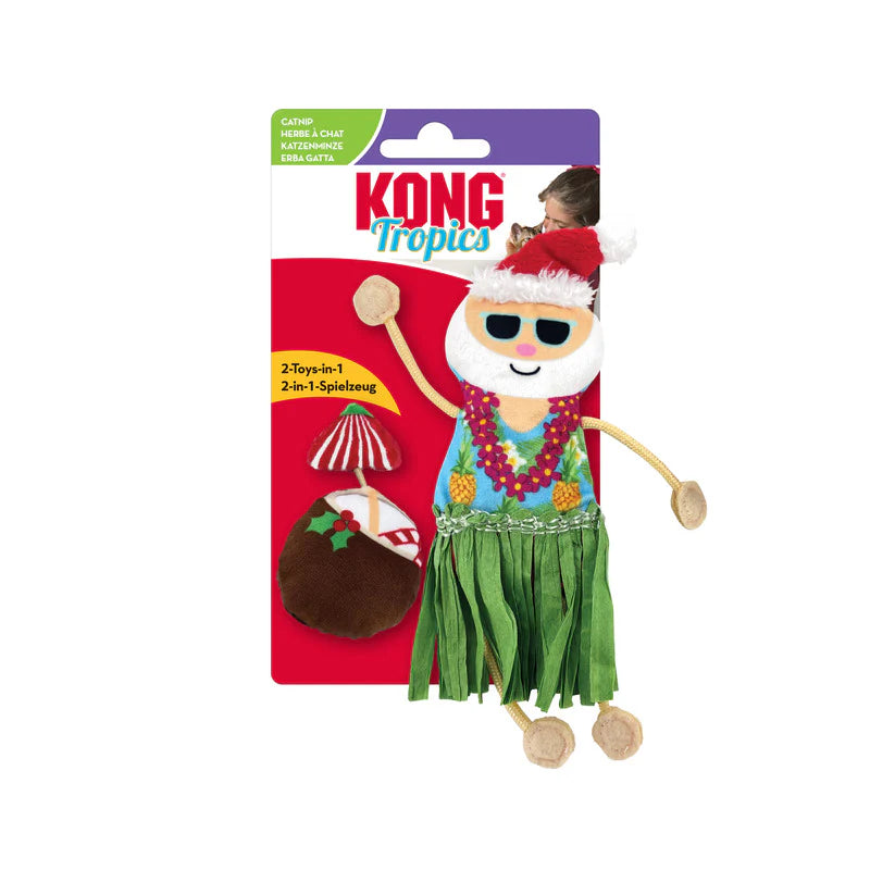 Kong Holiday Tropics Santa 2pk