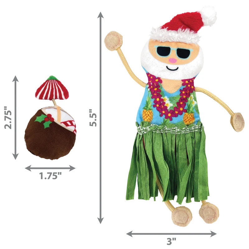 Kong Holiday Tropics Santa 2pk
