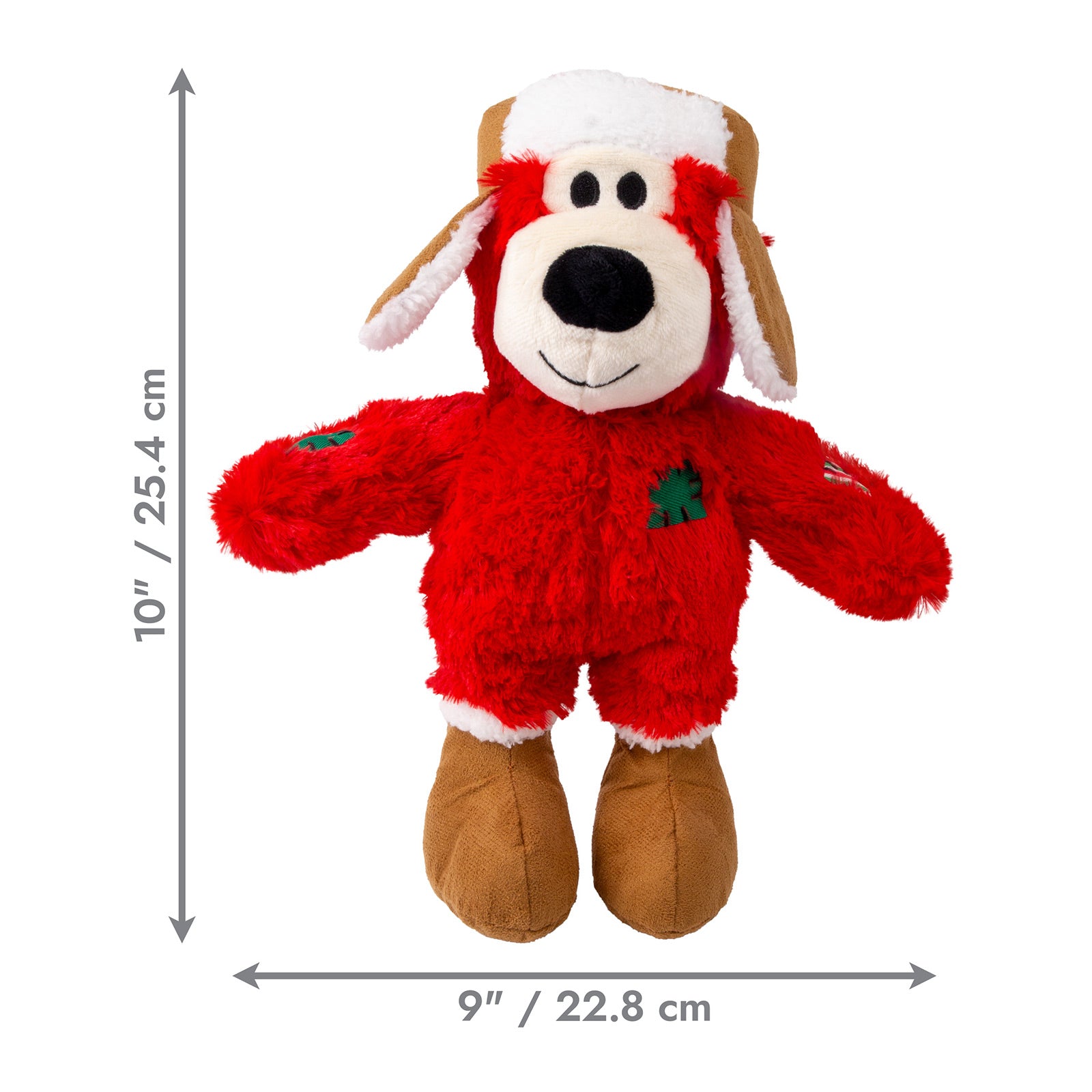 Kong Holiday Wild Knots Bear Assorted Medium/Large
