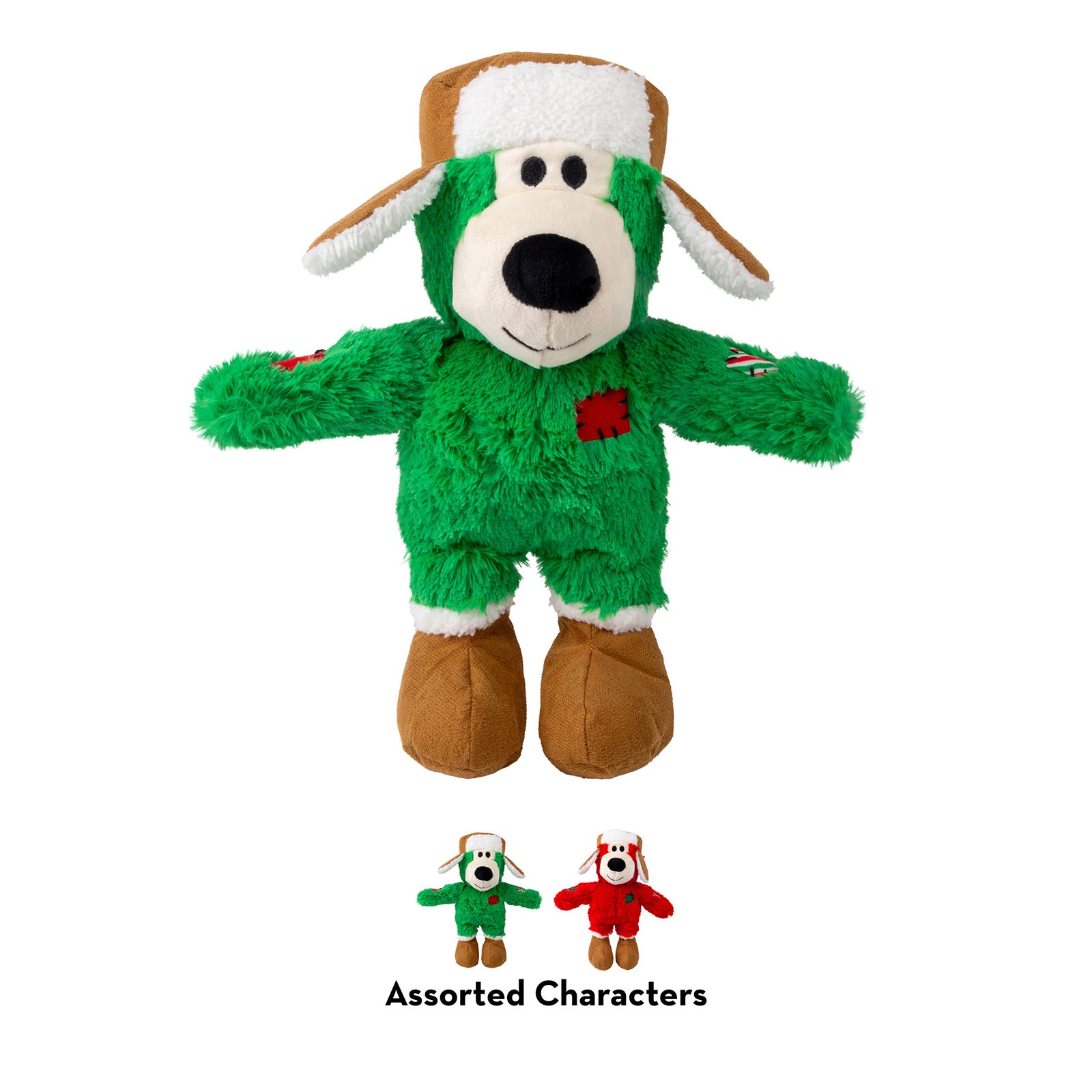 Kong Holiday Wild Knots Bear Assorted Medium/Large