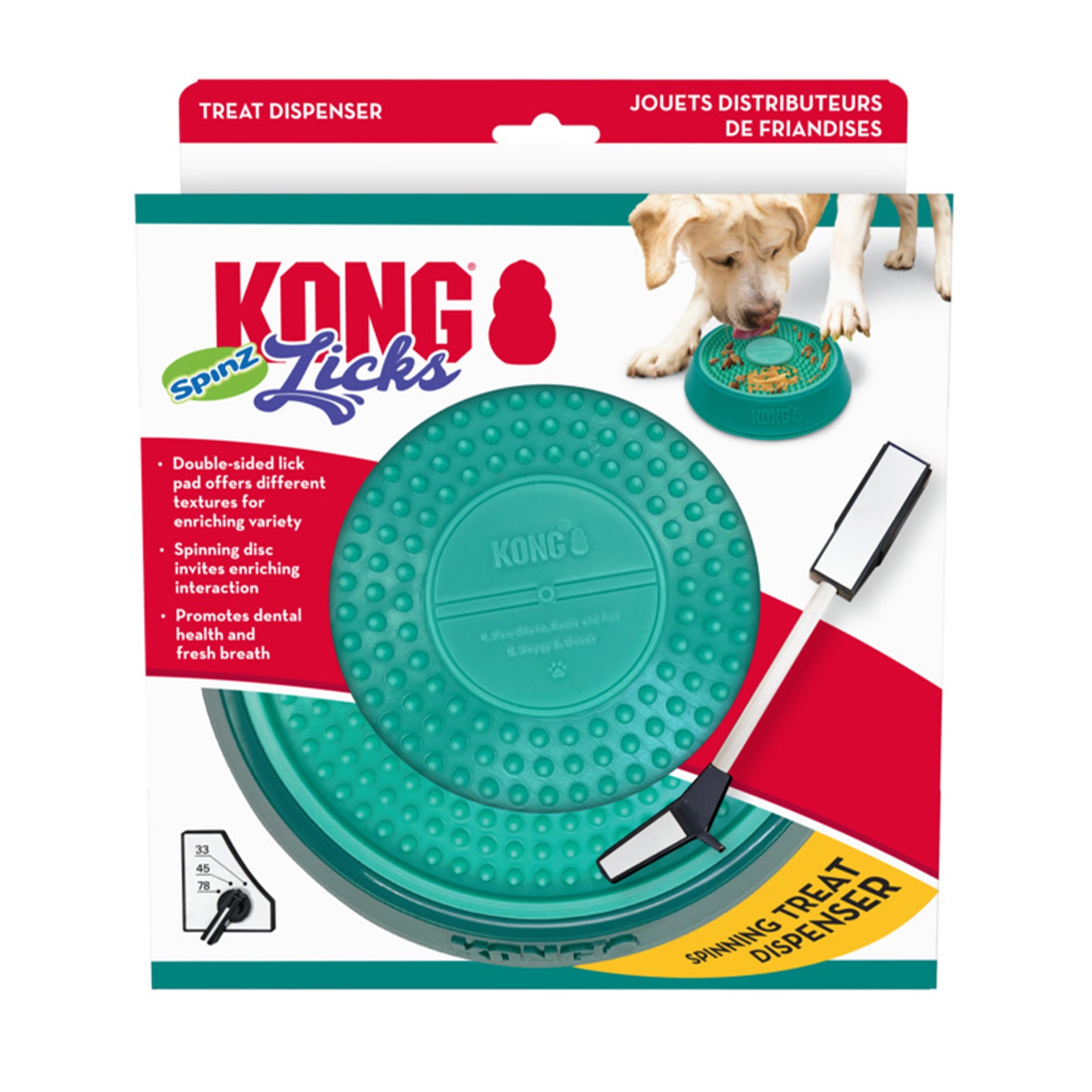 Kong Licks Spinz Large