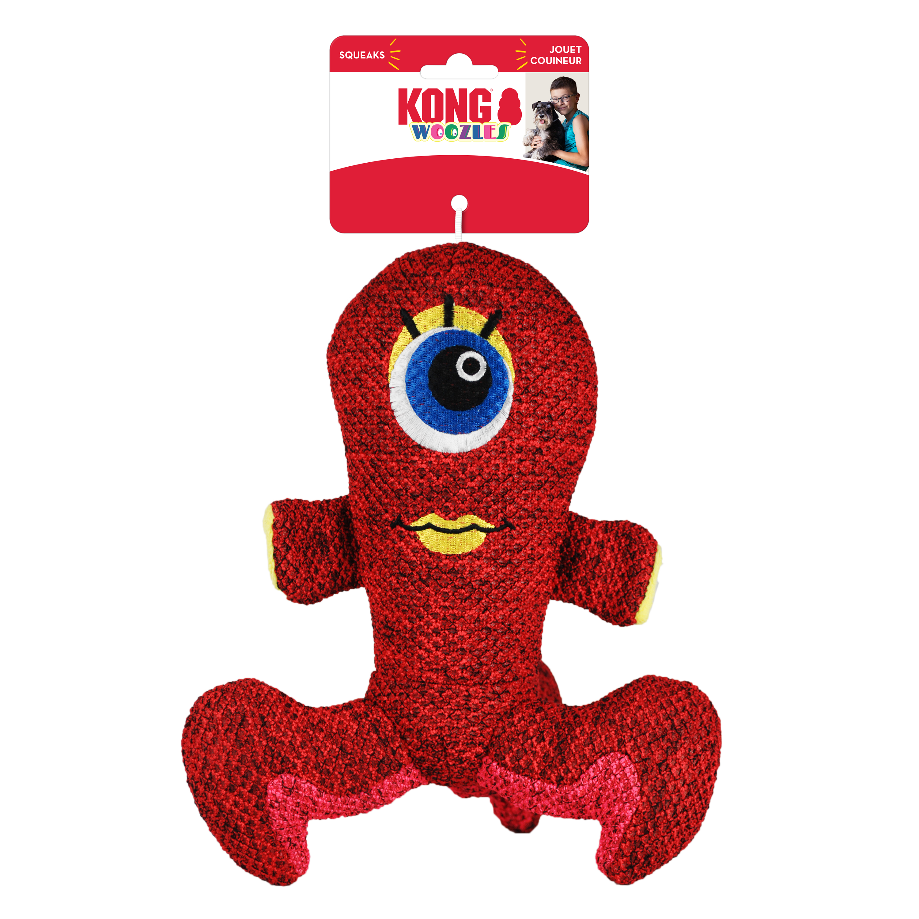 Kong Red Woozles
