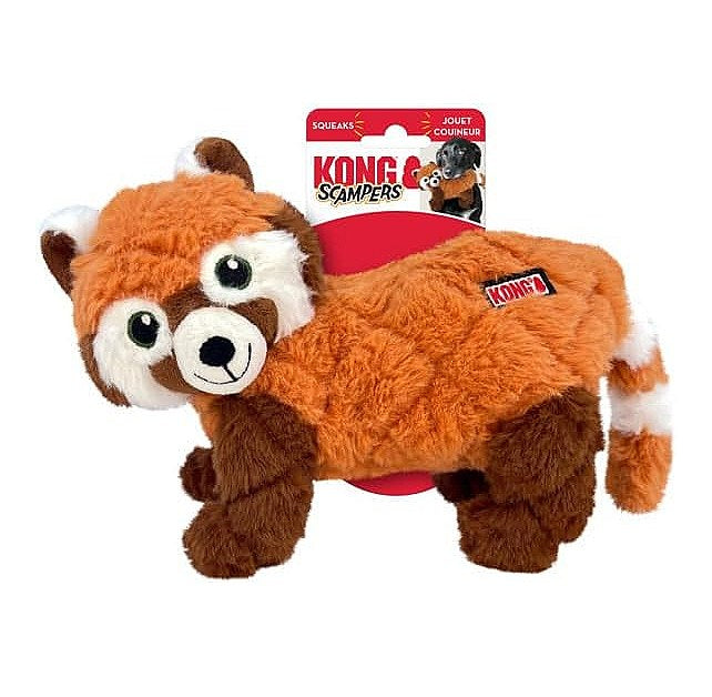 Kong Scampers Red Panda Medium