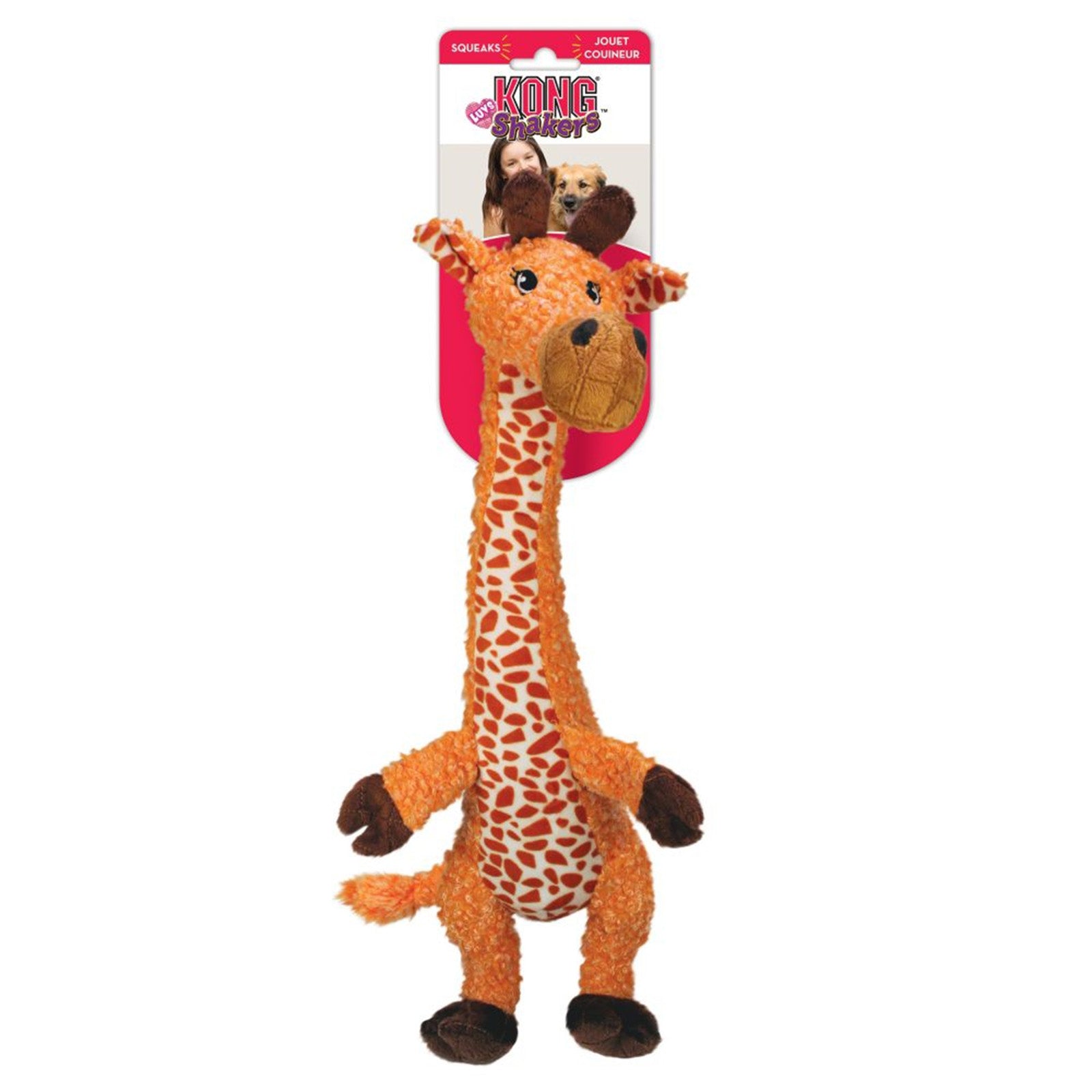 Kong Shakers Luvs Giraffe Small