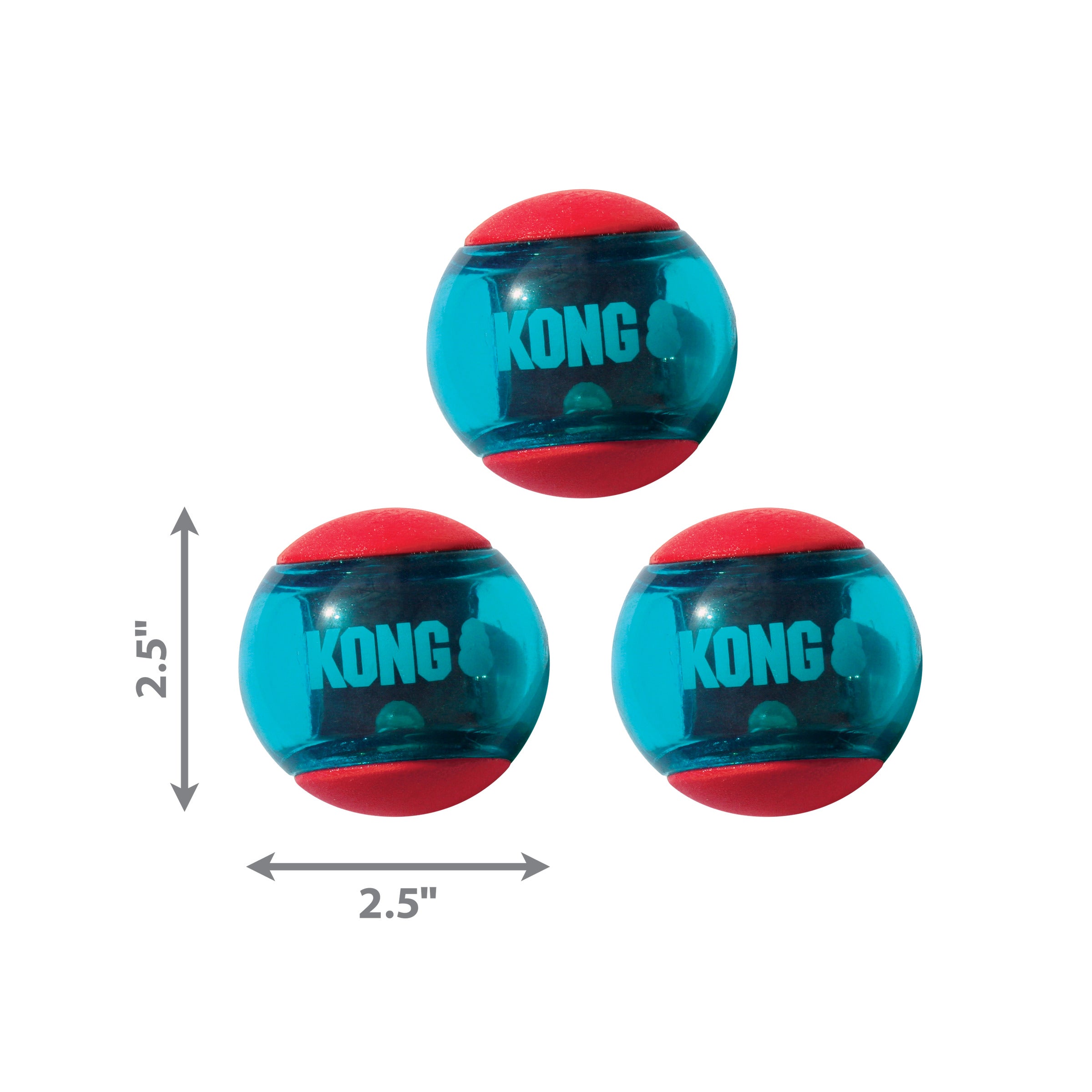 Kong Squeezz Action Red Medium