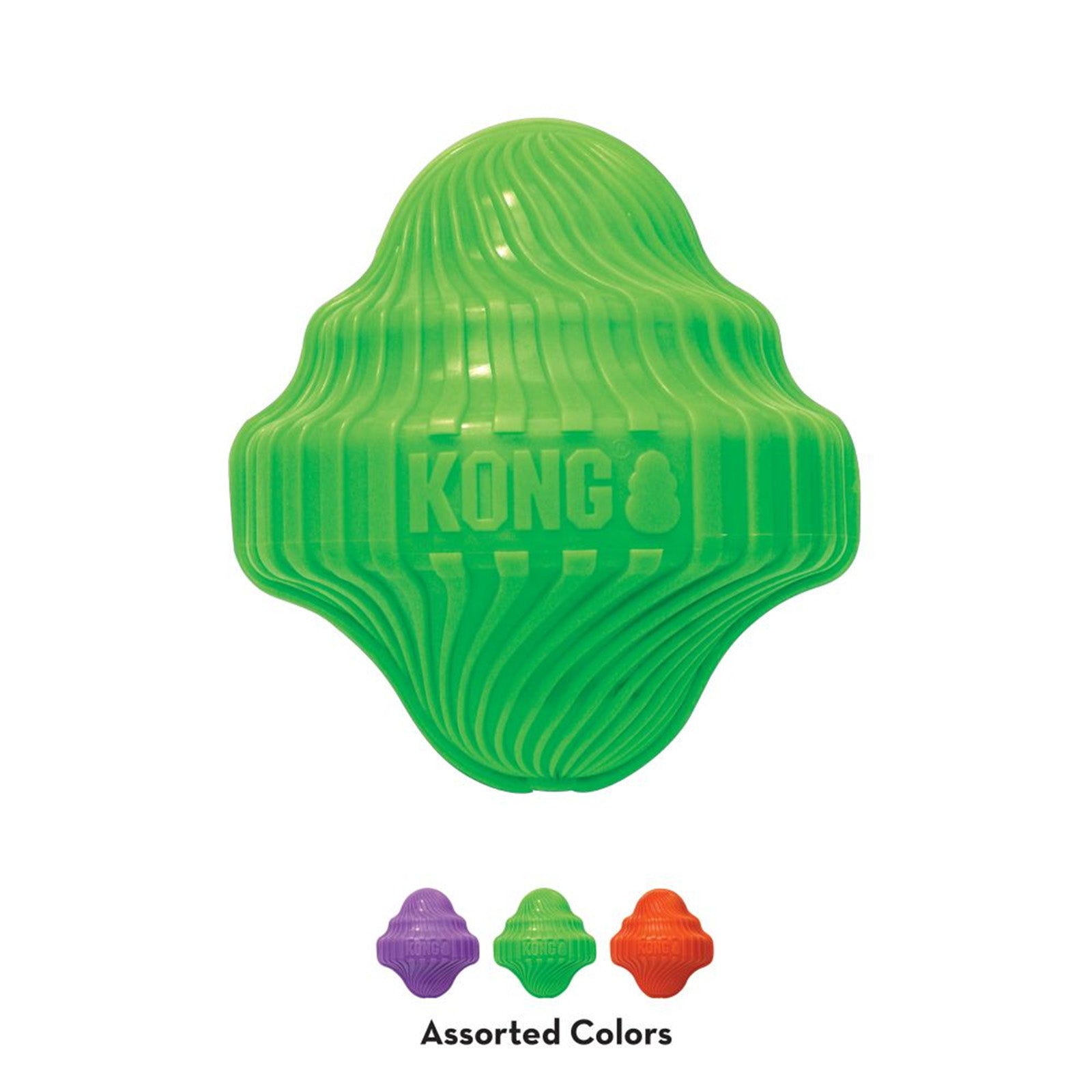 Kong Squeezz Orbitz Spin Top Small Medium