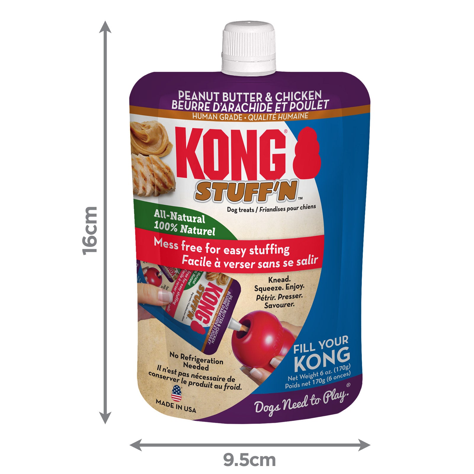 Kong Stuff'N All Natural Peanut Butter 170g