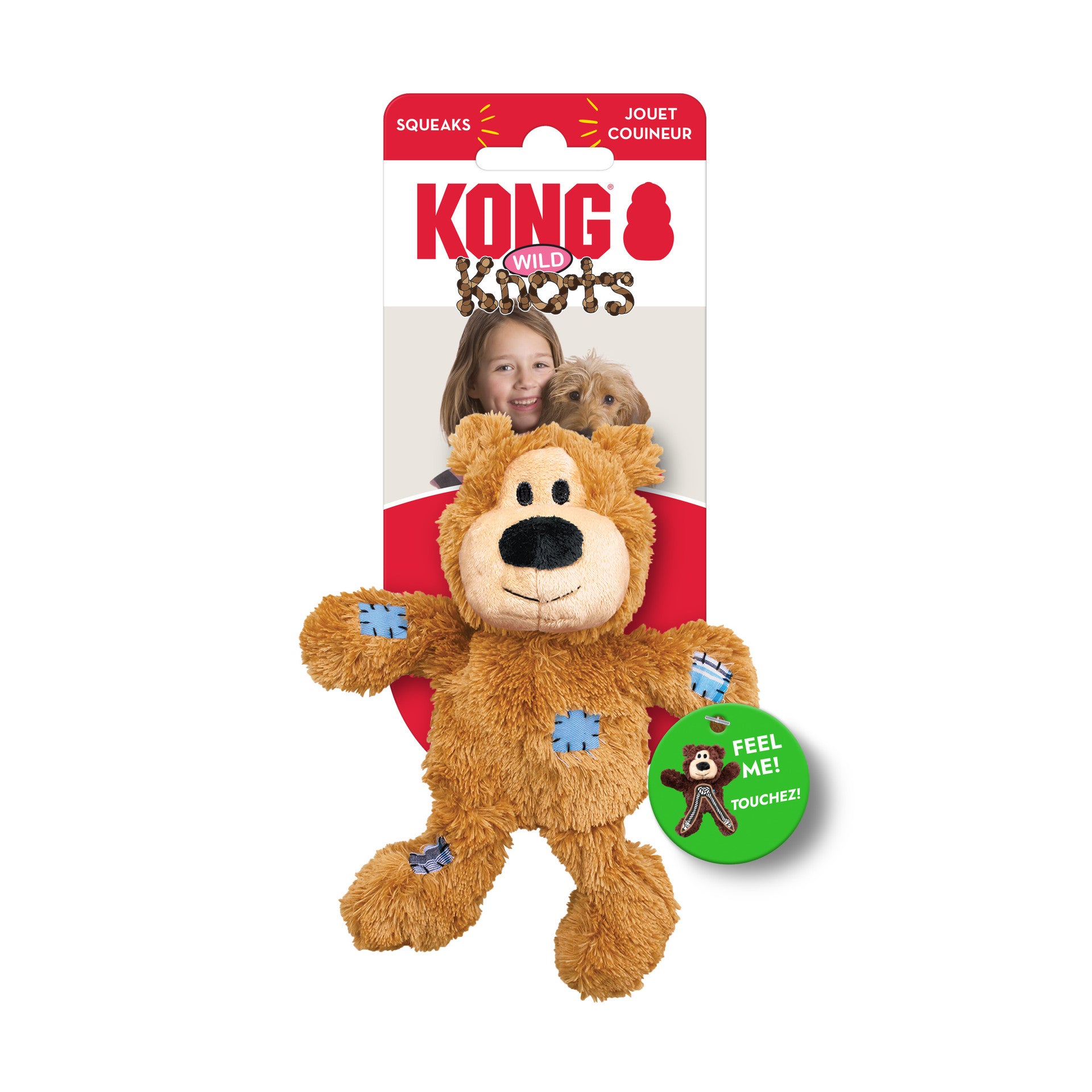 Kong Wild Knots Bear Jumbo Assorted XL