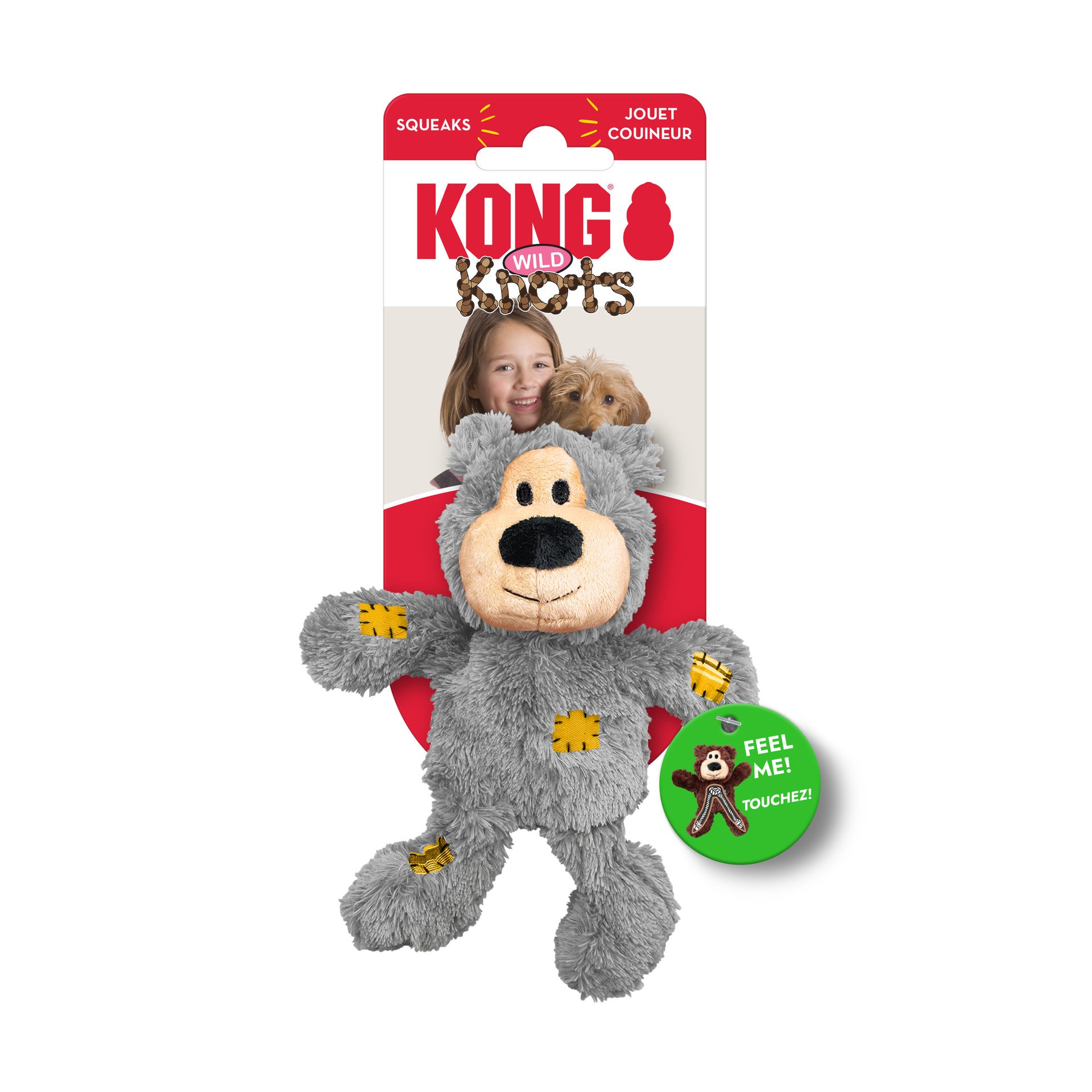 Kong Wild Knots Bear Jumbo Assorted XL