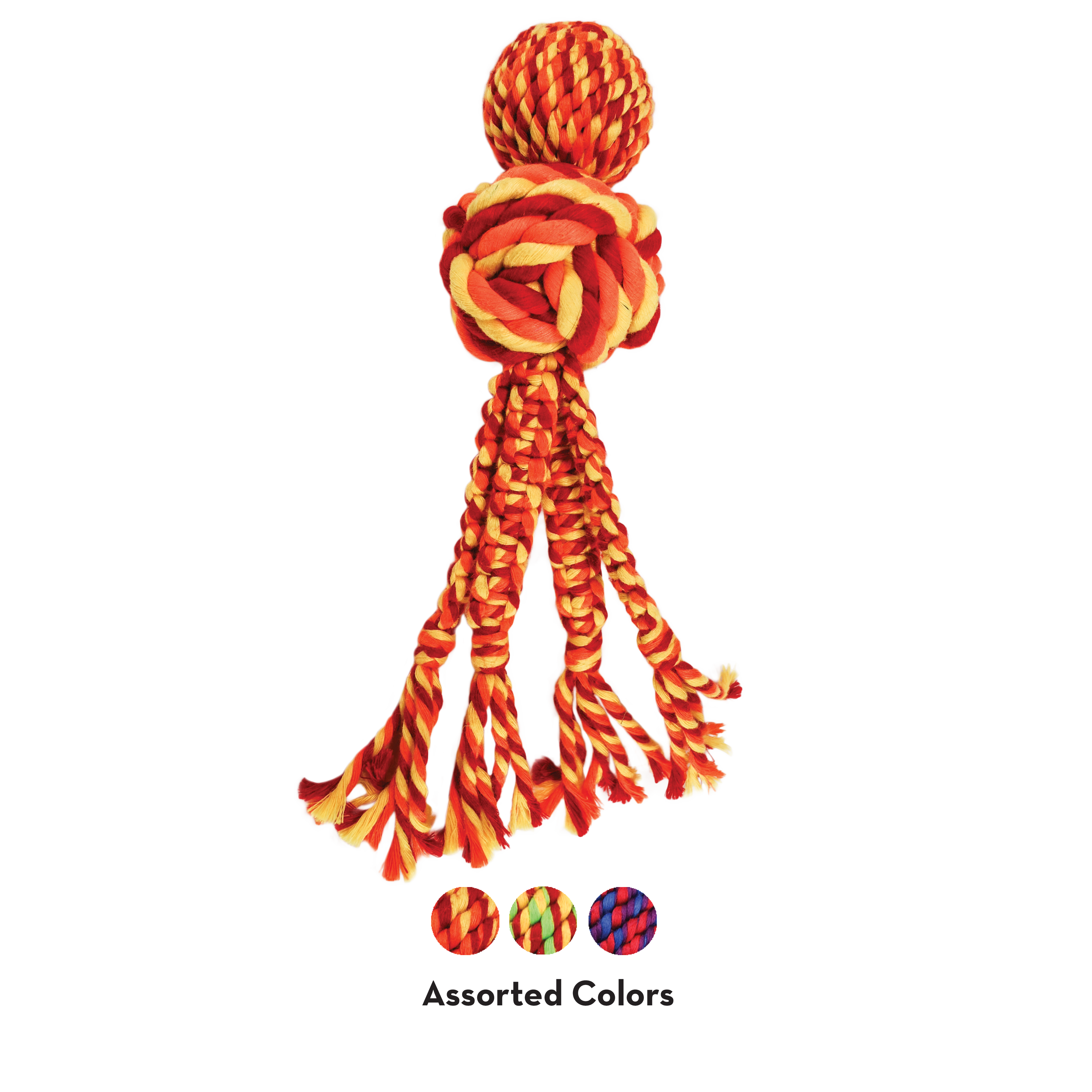 Kong Wubba Weaves W Rope Small
