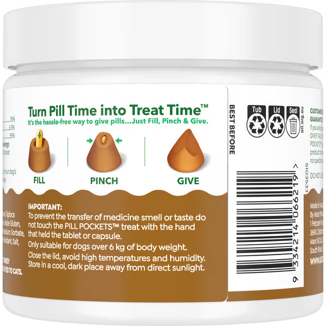 Greenies Pill Pockets Peanut Butter Flavour