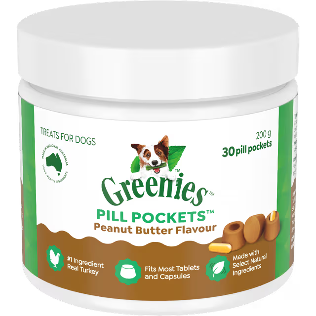 Greenies Pill Pockets Peanut Butter Flavour