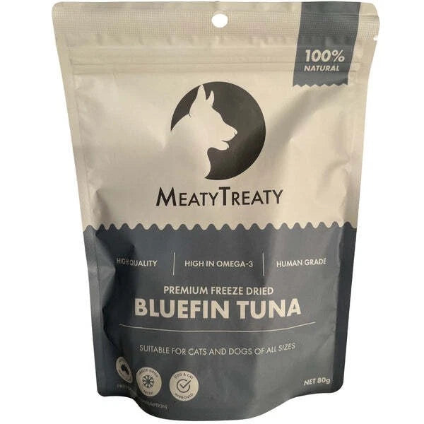 Meaty Treaty Freeze-dried Bluefin Tuna 80g