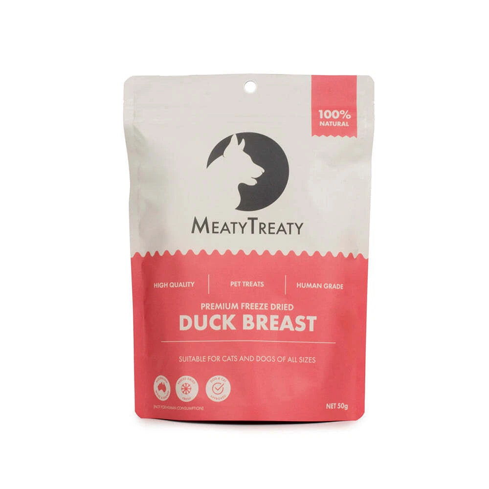 Meaty Treaty Freeze-dried Duck Breast 50g