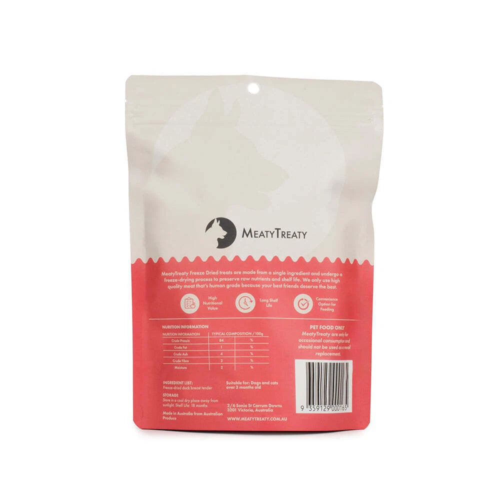 Meaty Treaty Freeze-dried Duck Breast 50g