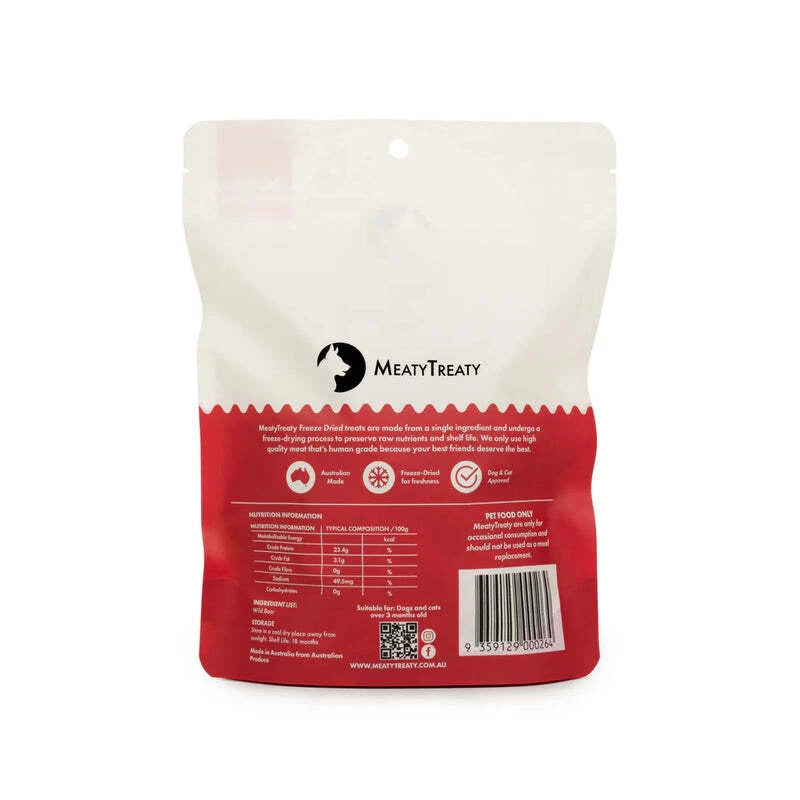 Meaty Treaty Freeze-dried Wild Boar 70g