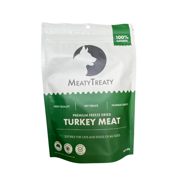 Meaty Treaty Freeze-dried Turkey 80g
