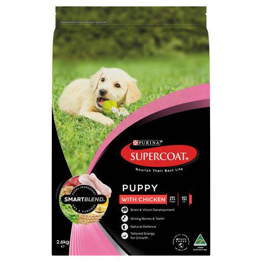 Supercoat Puppy Chicken 2.6Kg