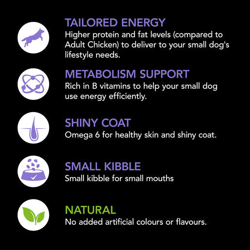 Supercoat Dog Dry Small Breed Chicken 2.8kg