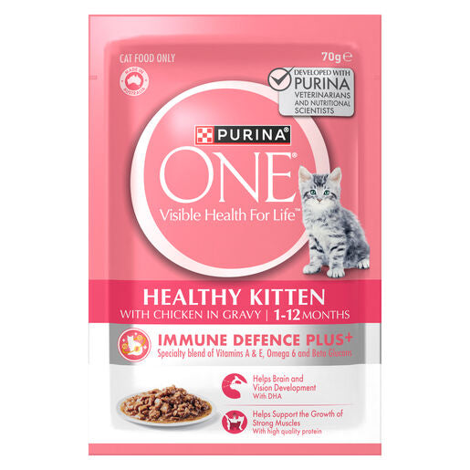 Purina One Kitten Chicken Pouch