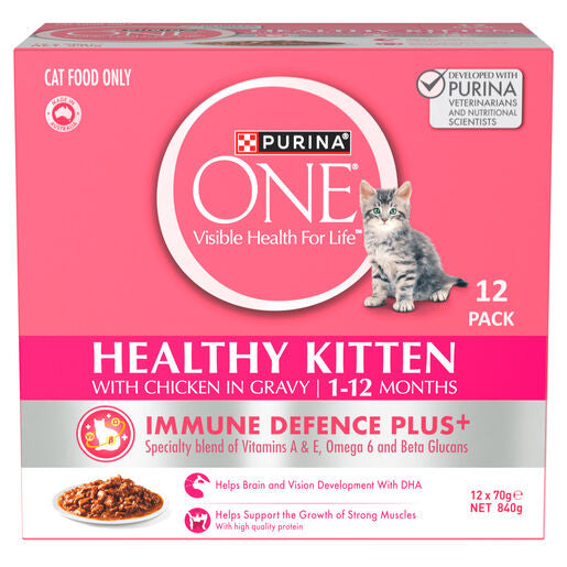 Purina One Kitten Chicken Pouch