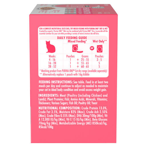Purina One Kitten Chicken Pouch