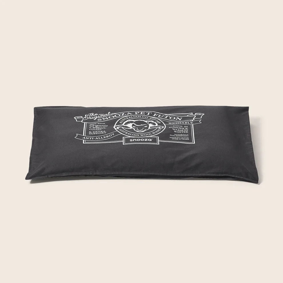 Organic Pet Futon Charcoal Original