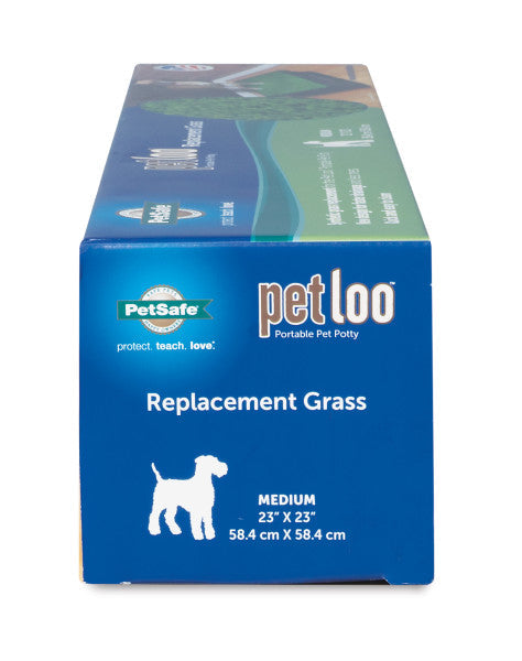 Pet Loo Plush Grass Medium