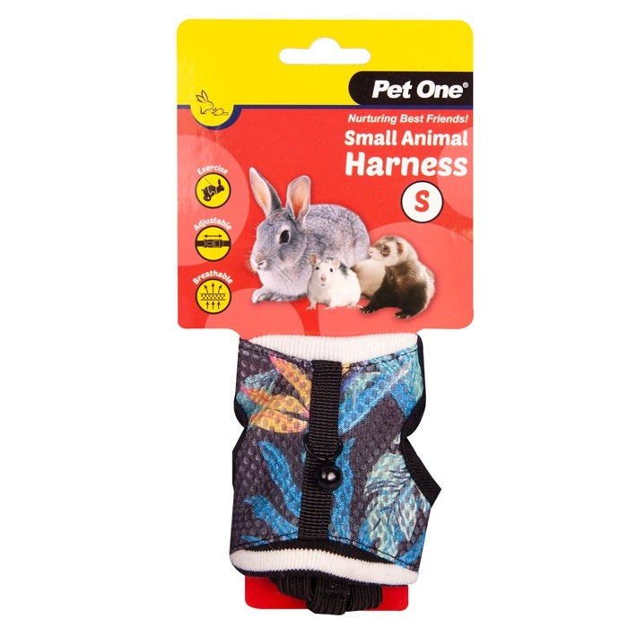 Pet One Small Animal Harness Small Vest And Leash