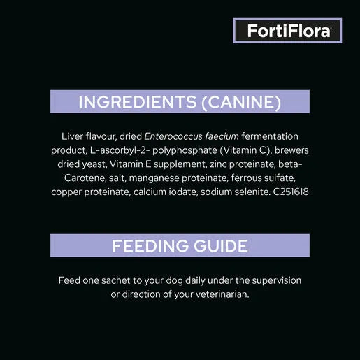 Pro Plan VS Fortiflora Canine 30 x 1g sachets