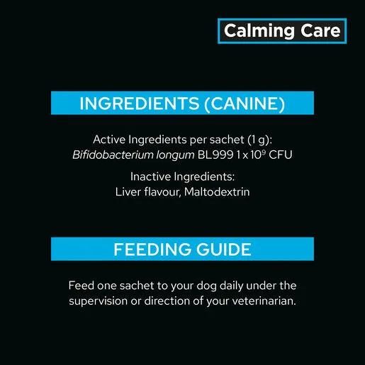 Pro Plan VS Calming Care Canine 30 x 1g sachets