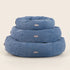 Panelled Cuddler Dog Bed River