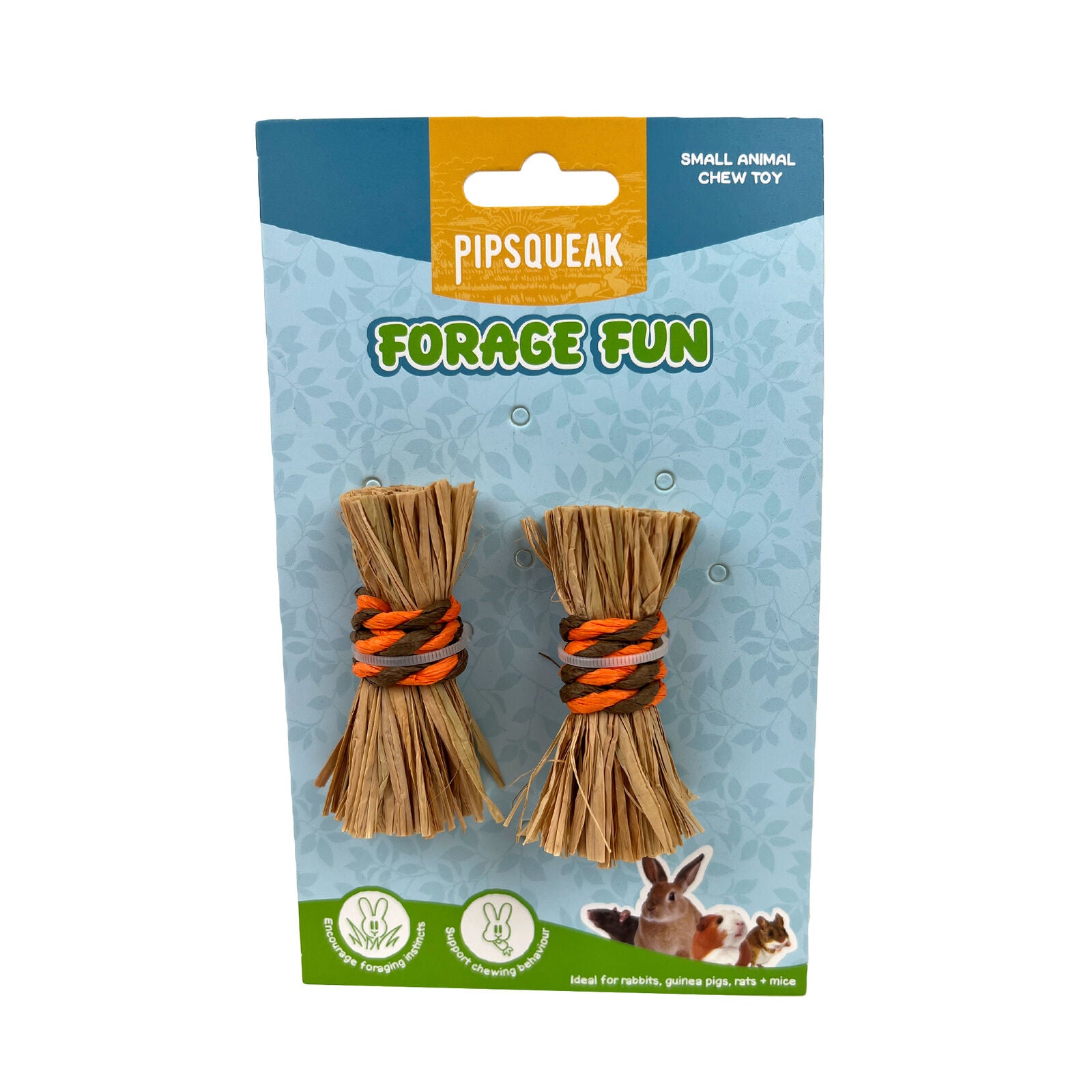 Pipsqueak Chew Seagrass Stacks 2Pk