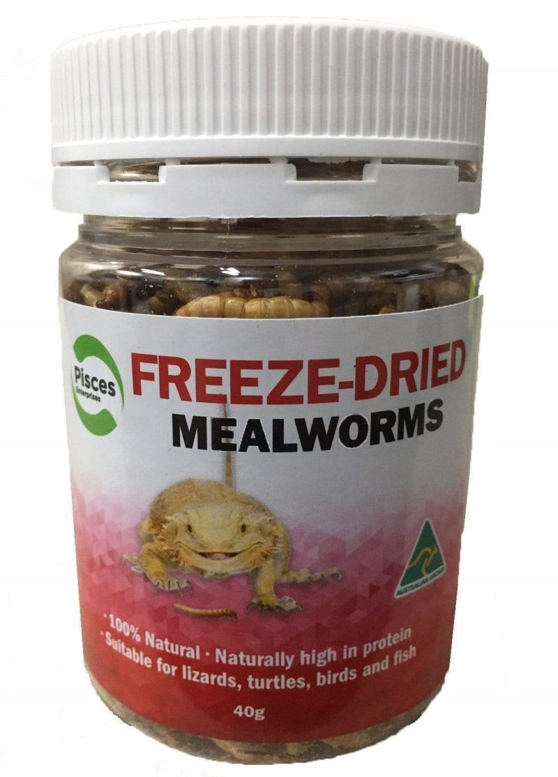 Pisces Freezdried Mealworms 70g
