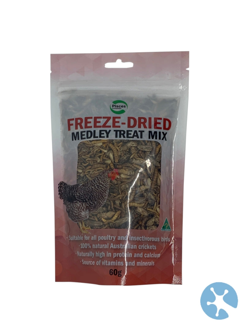Pisces Poultry Freezdried Medley 40g