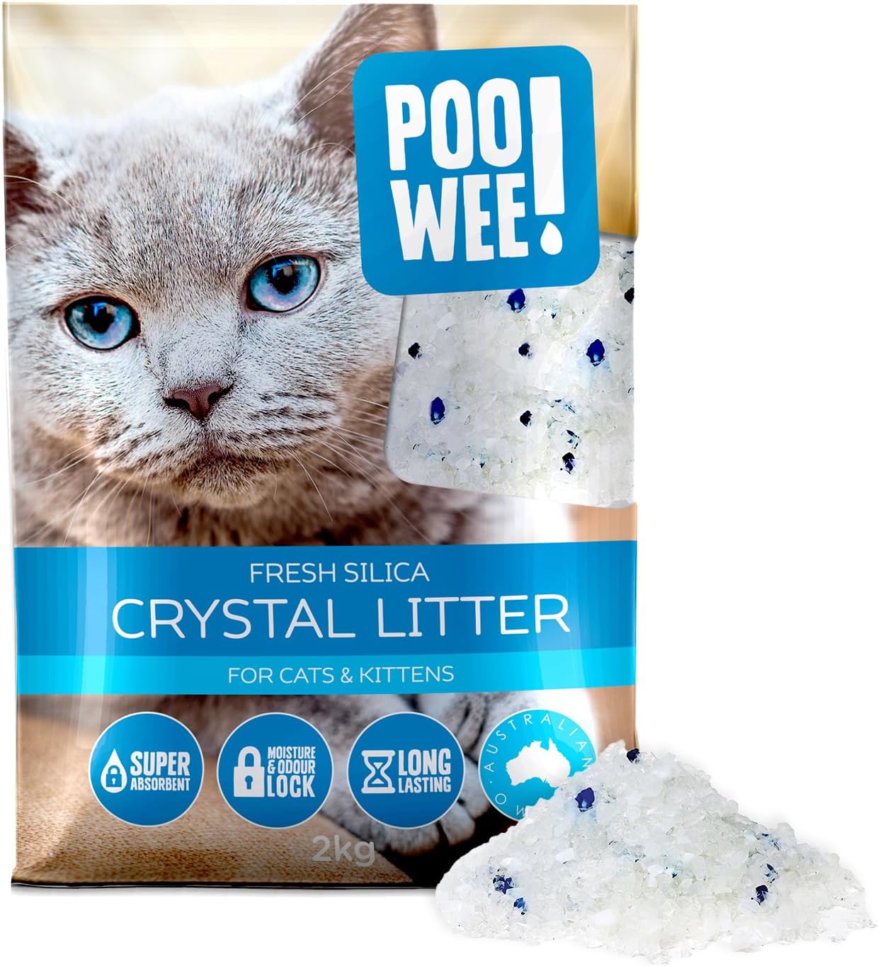 Poowee Fresh Crystals Litter