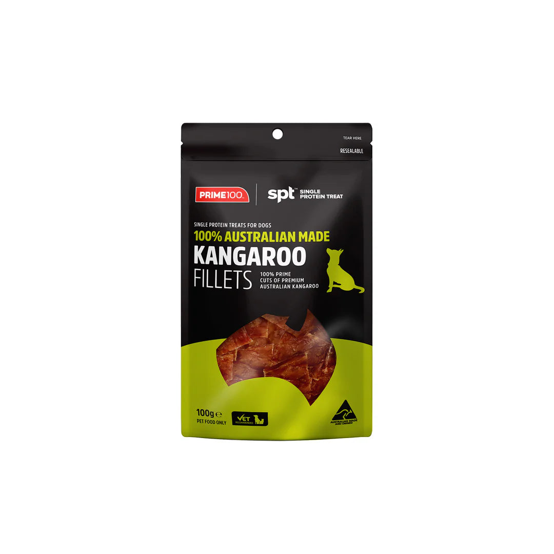 Prime100 SPT Kangaroo Fillet Treat 100g