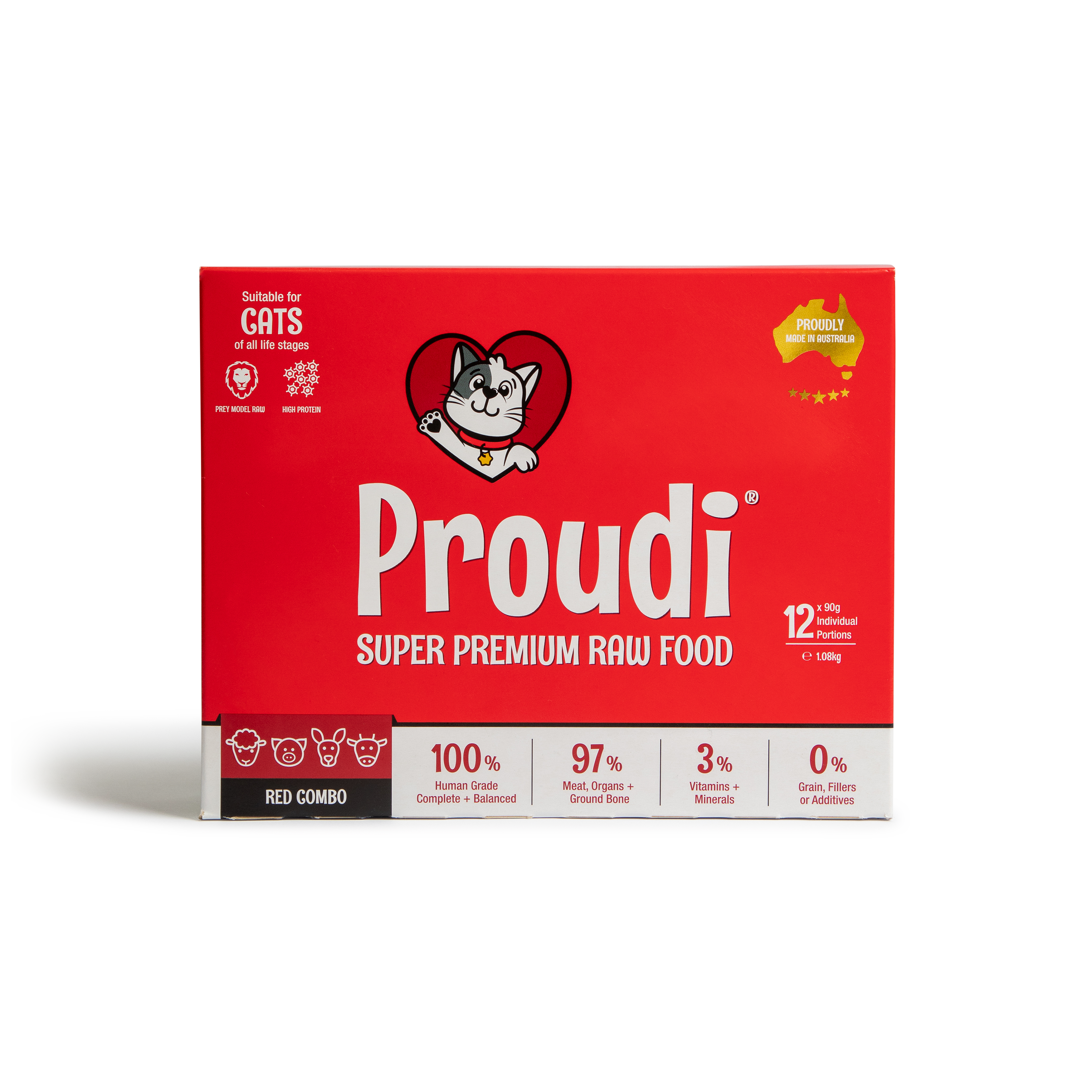Proudi CAT Red Combo