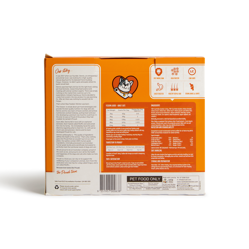 Proudi CAT Turkey & Chicken