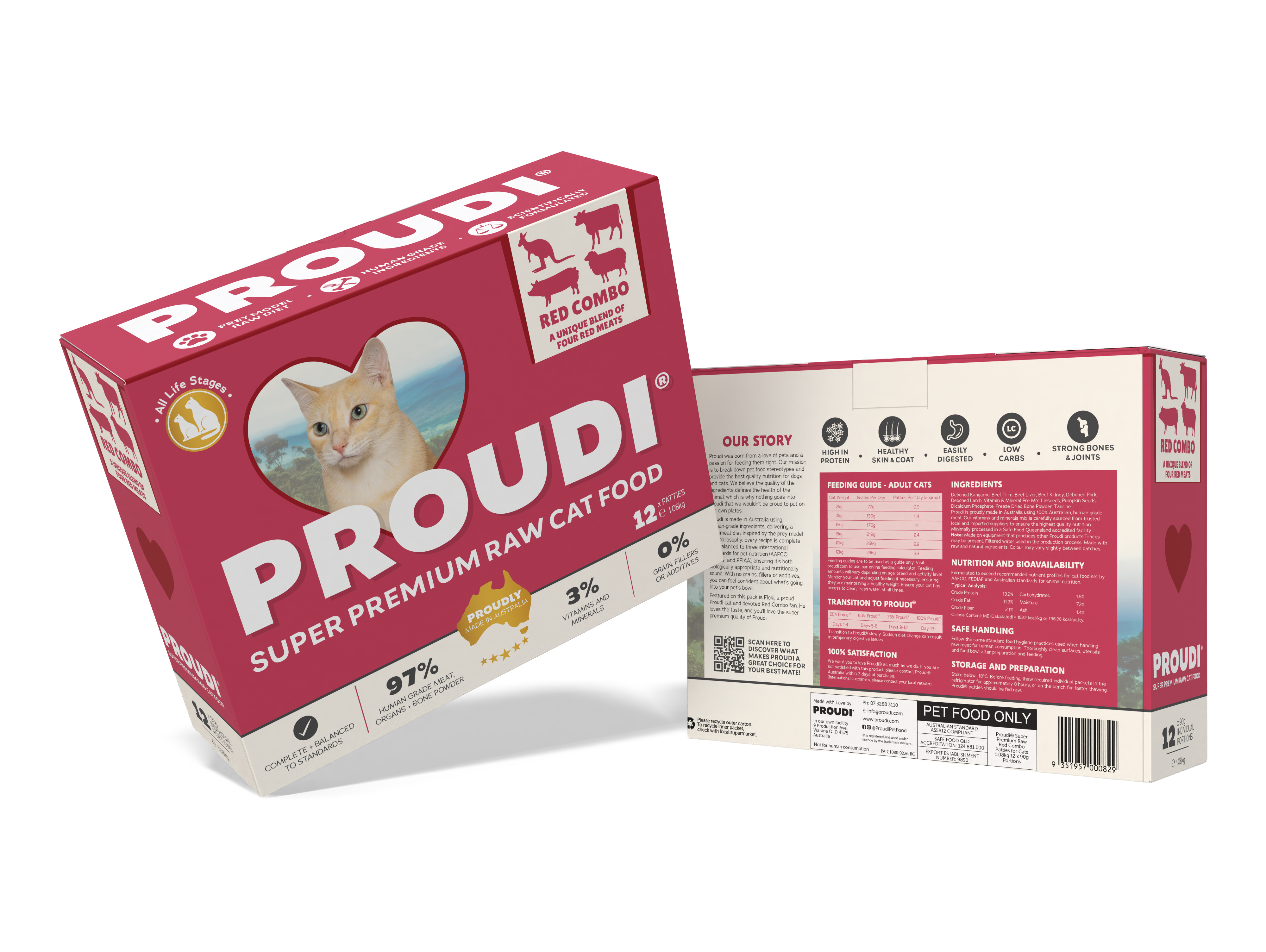 Proudi CAT Red Combo