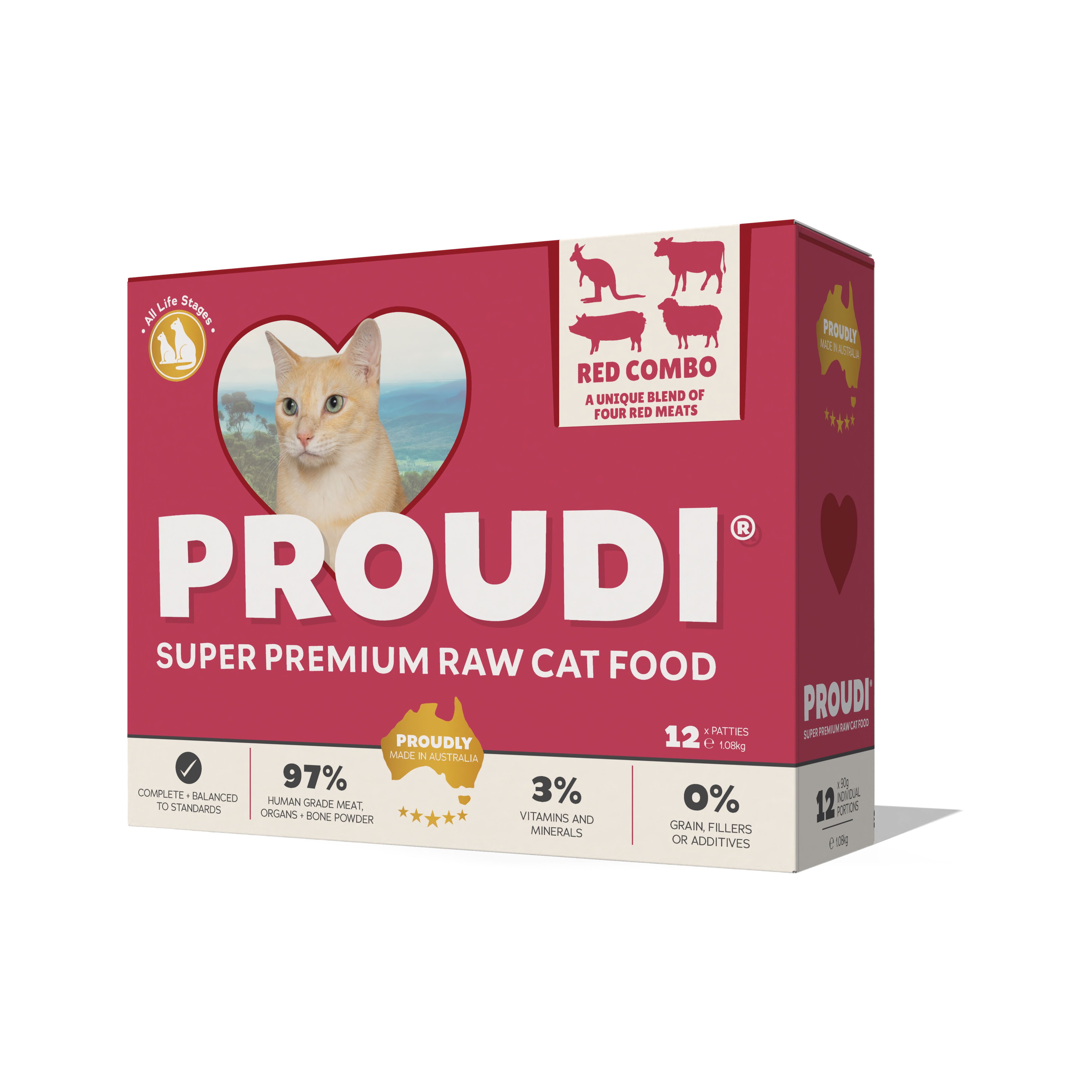 Proudi CAT Red Combo