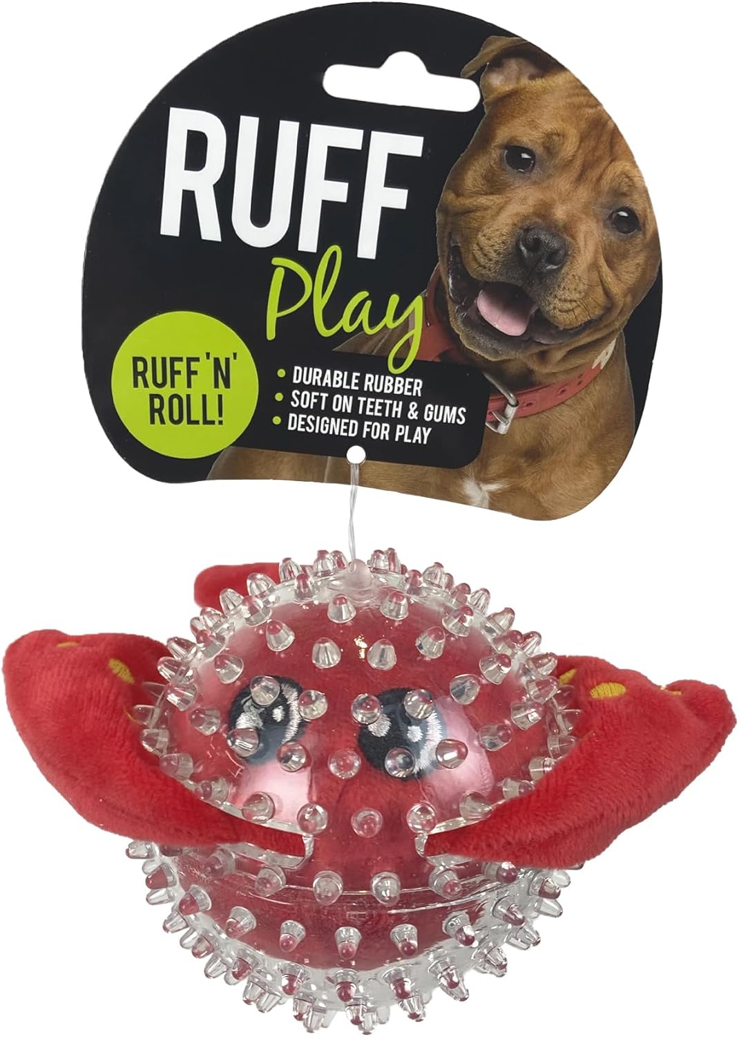 Ruff Play Dog Toy Plush Stingray