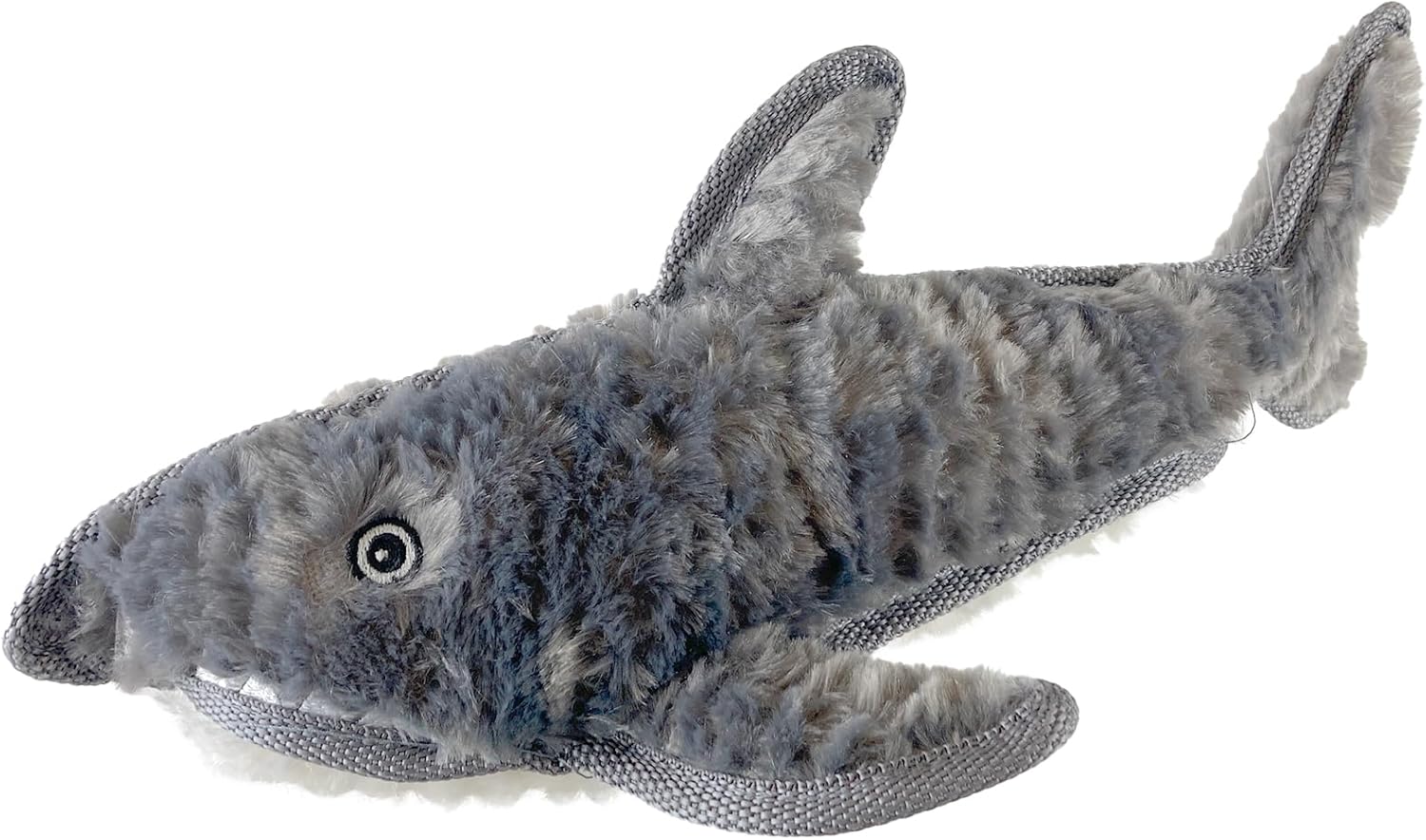 Ruff Play Dog Toy Plush Tuff Shark