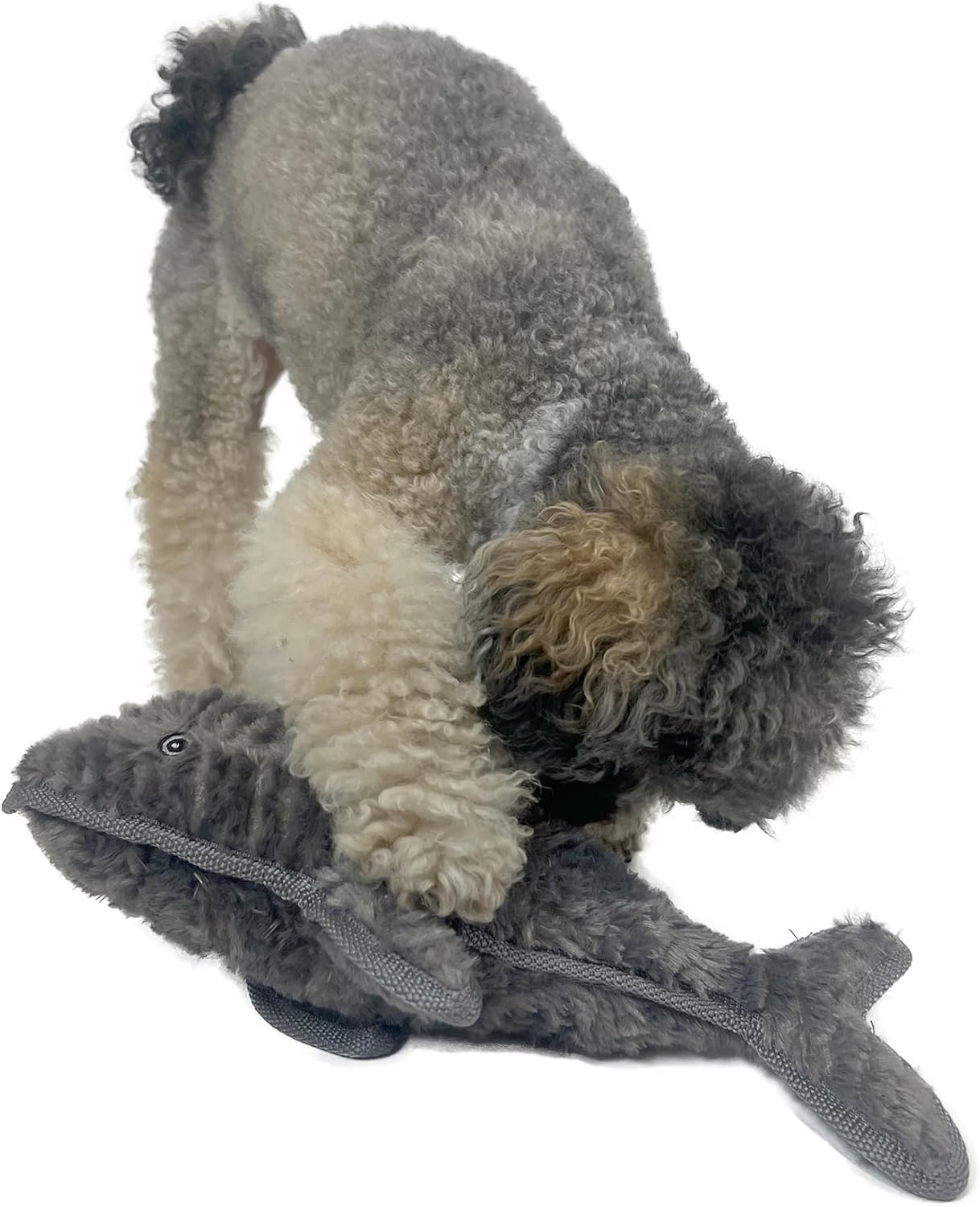 Ruff Play Dog Toy Plush Tuff Shark